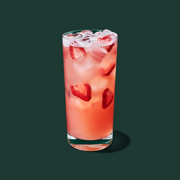 Iced Strawberry Acai Lemonade