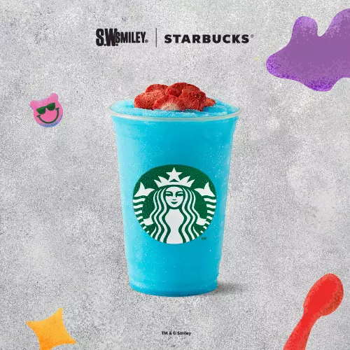 Ocean Blue Lemonade Frappuccino