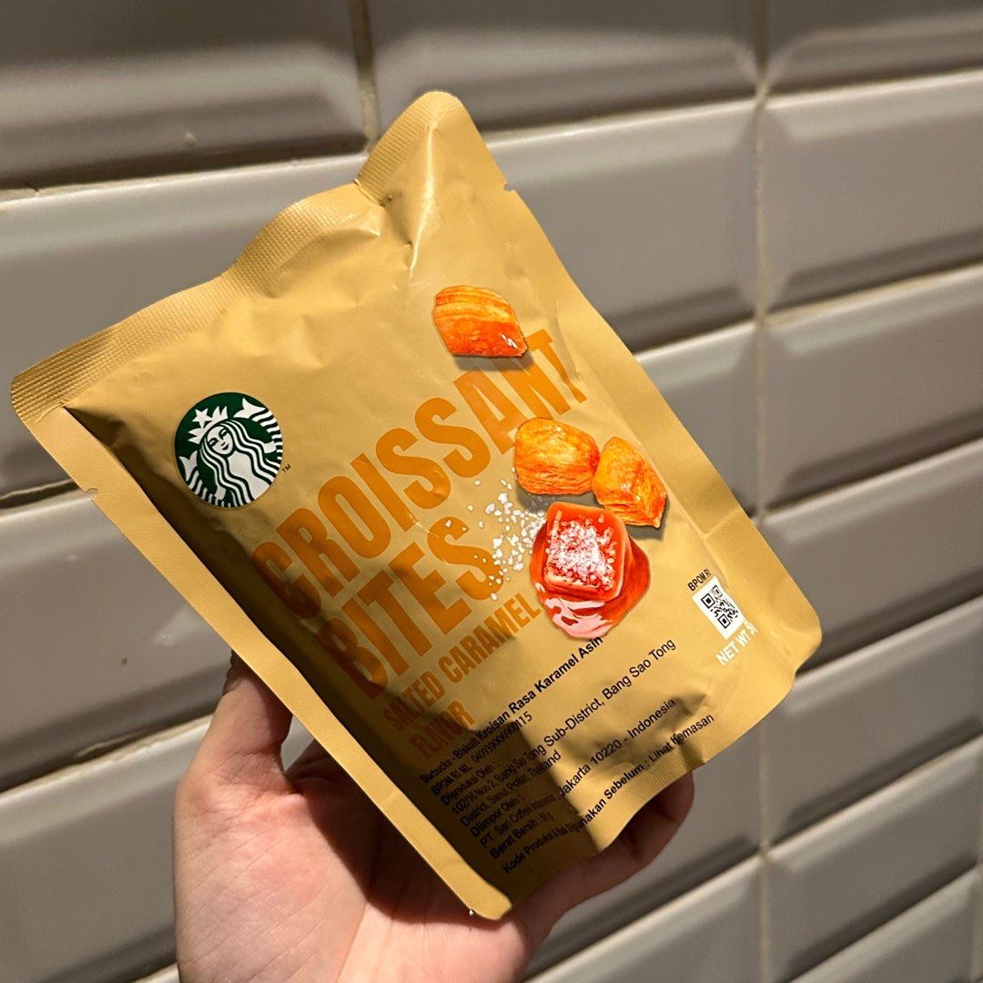 Salted Caramel Croissant Bites